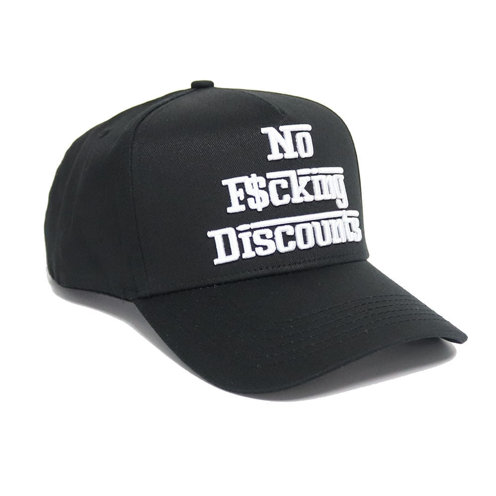 (PREORDER) NFD - No F&cking Discounts Black Hat